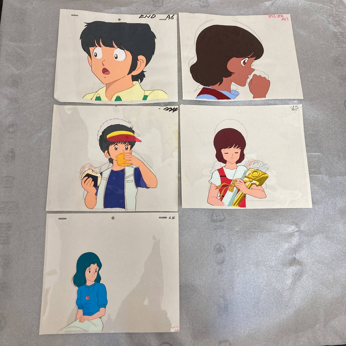 アニメ みゆき セル画 若松みゆき 鹿島みゆき 若松真人 あだち充 アニメ みゆき セル画 若松みゆき 鹿島みゆき 若松真人 あだち充