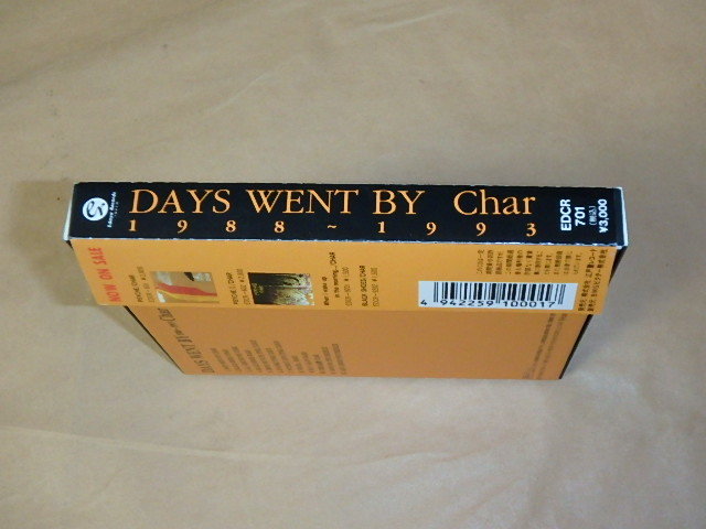 Days Went By, 1988-1993　/　Char（チャー）/　CD　/　帯付き_画像3