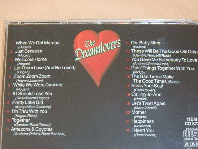 Best of Dreamlovers　/　ドリームラヴァーズ　/　EEC盤　CD_画像3