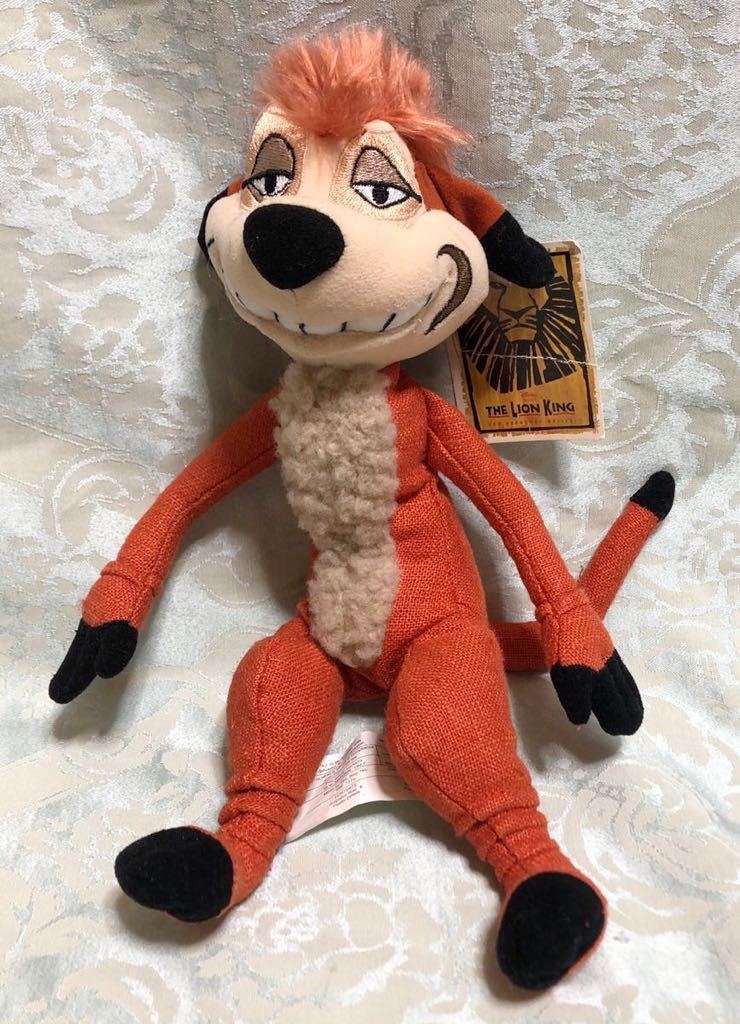 THE LION KING TIMON ライオンキング ティモン ぬいぐるみ 劇団四季 ディズニー Disney_画像1