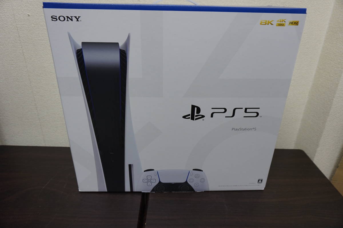 3○未使用品 SONY ソニー PlayStation5 PS5 プレイステーション5 ディスクドライブ搭載モデル 825GB CFI-1200A01/激安1円スタート