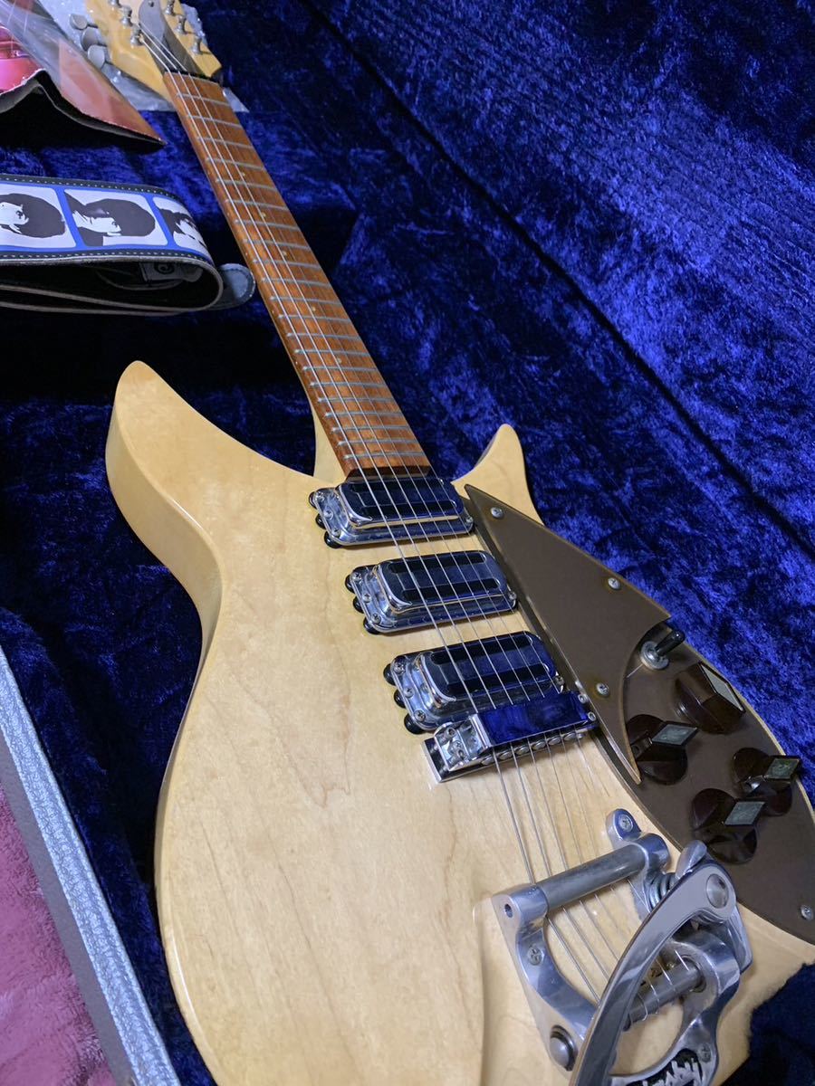 B214】エレキベース ロックンローラー リッケンバッカー タイプ おまけ