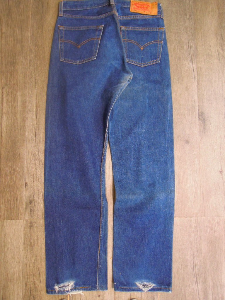 kp3 リーバイス　Levis501ストレートデニムジーンズ/U.K製/w30_画像2