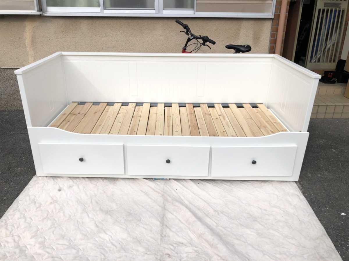 Yahoo!オークション - IKEA HEMNES ヘムネス デイベッドフレーム Yahoo!オークション - IKEA HEMNES ヘムネス デイベッドフレーム