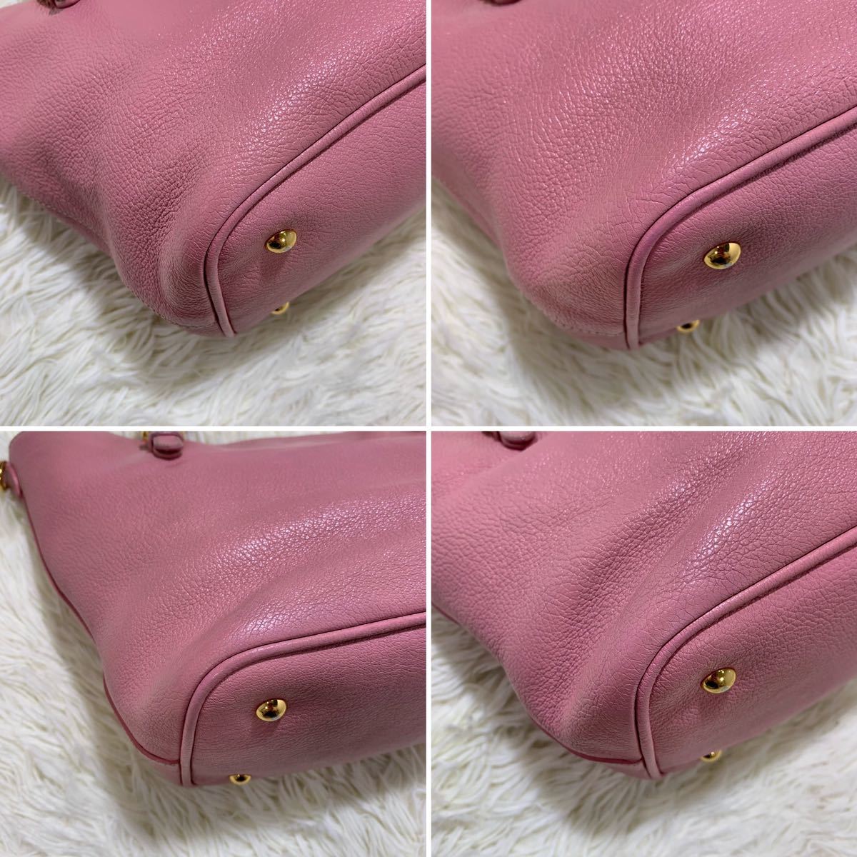 美品!MIUMIU ミュウミュウ マドラス 2way ハンドバッグ ショルダー