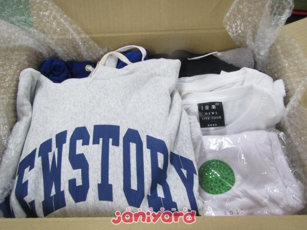 NEWS 箱入り グッズセット Tシャツ/パーカー/タオル 難小(NEWS)|売買