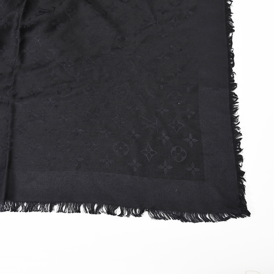 ABランク】LOUIS VUITTON ルイ ヴィトン ショール モノグラム 大判
