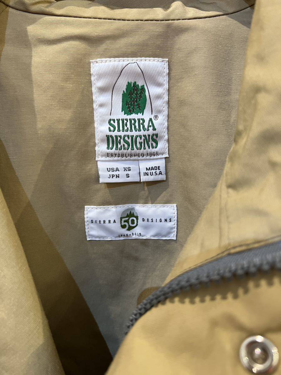 美品】SIERRA DESIGNS マウンテンパーカ JPN:S/US:XS 免税店直販