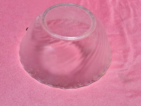 ＵＳＥＤ ガラス製ボール３コ/小鉢３コ・全６コセット_画像8