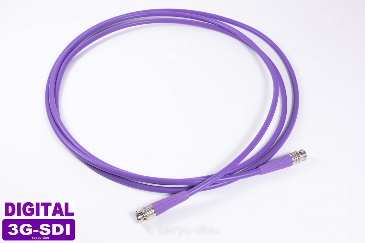  digital BNC cable (3G-SDI correspondence )BELDEN 1694A length :3.0m 1 pcs A