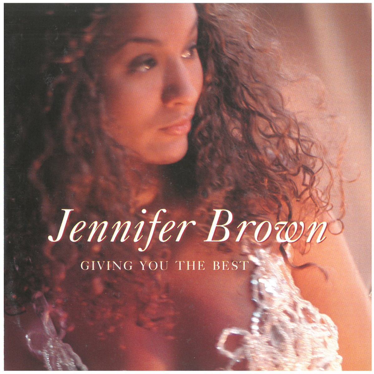 ジェニファー・ブラウン(JENNIFER BROWN ) / GIVING YOU THE BEST ディスクに傷有り CD_画像1