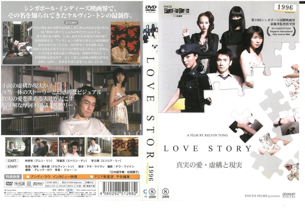 LOVE STORY　真実の愛・虚構と現実 日本語字幕版　アレン・リン　DVD_画像1