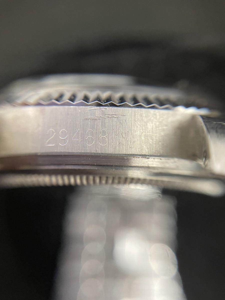 1円〜　ロレックス デイトジャスト 1601 シルバー アンティーク Rolex 自動巻き　腕時計 2946831 オイスターパーペチュアル　稼働品
