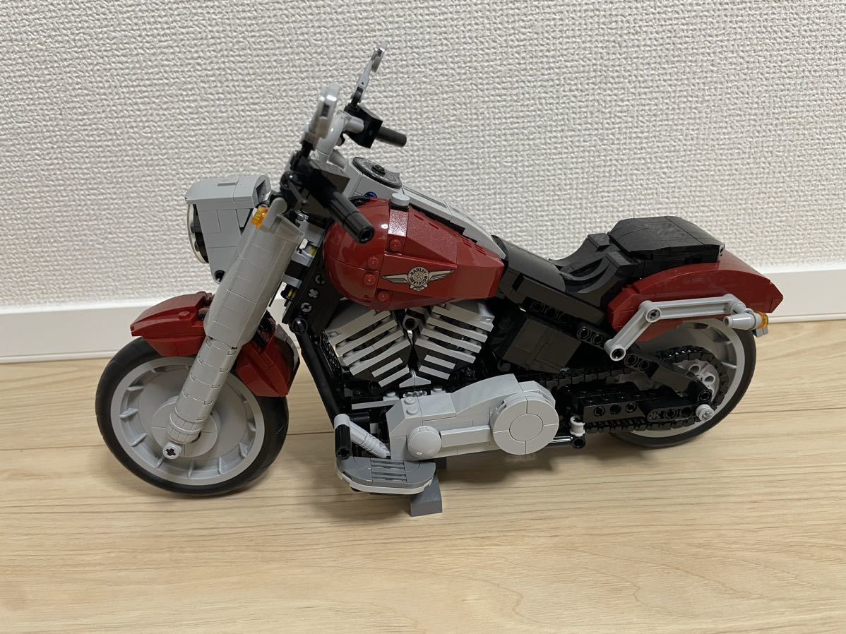 LEGO Lego 10269 Harley Davidson Fatboy Harley waste number rare 