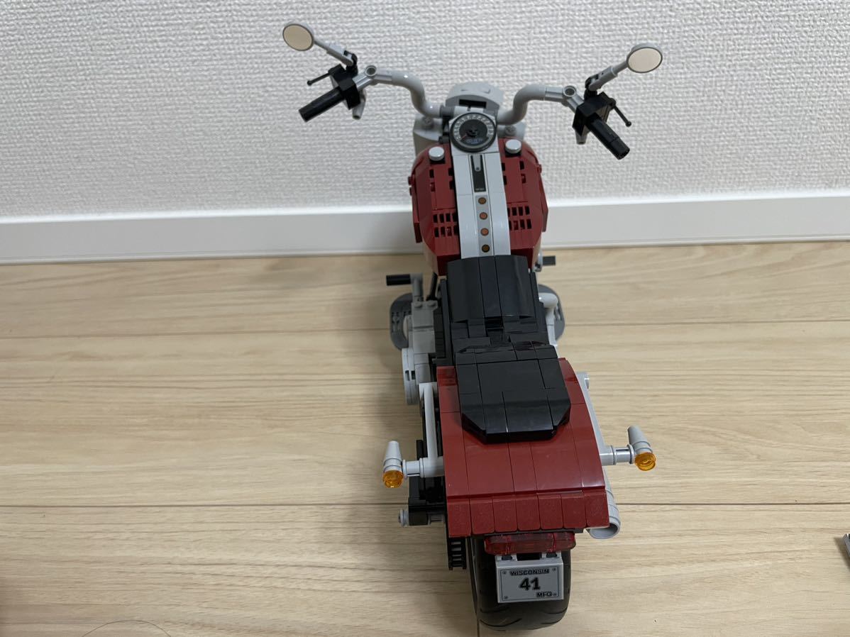 LEGO Lego 10269 Harley Davidson Fatboy Harley waste number rare 