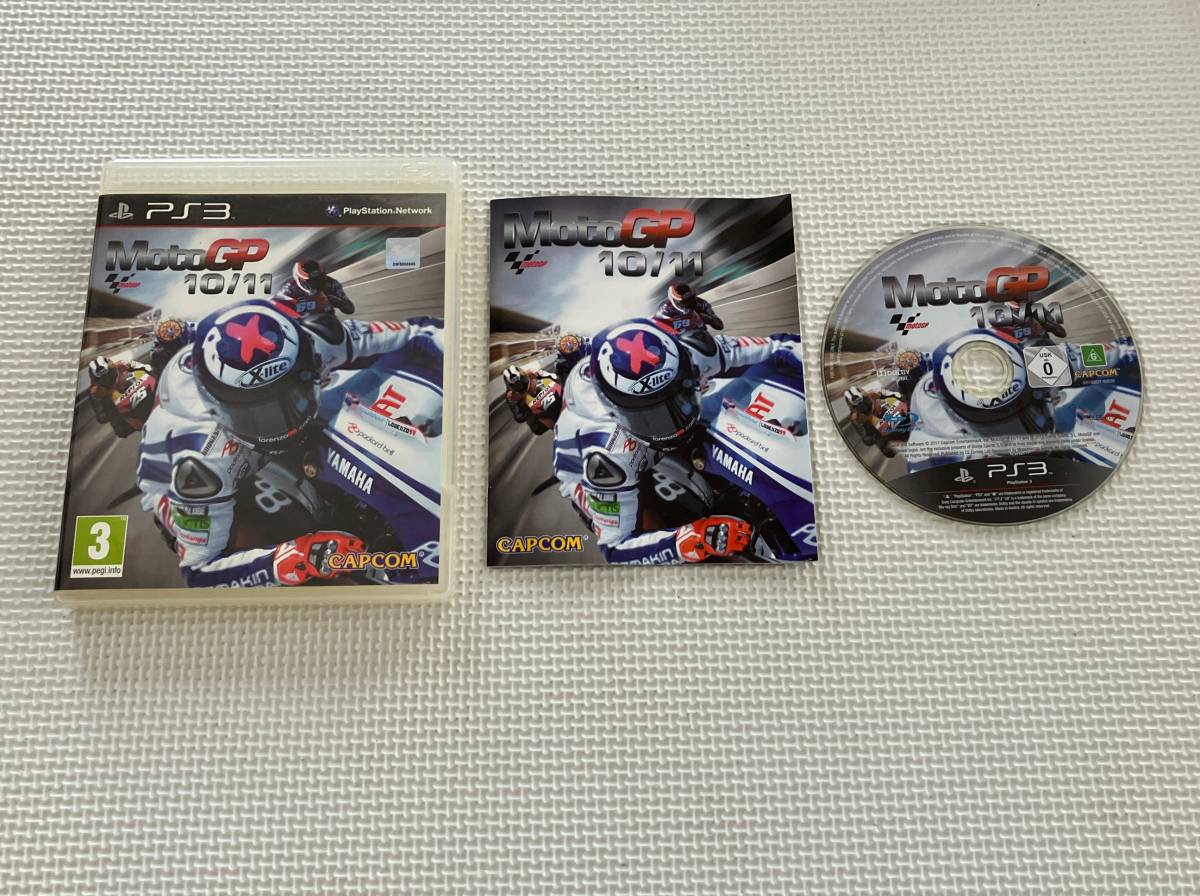 ☆海外版・北米版☆　23-PS3-54　プレイステーション3　MotoGP 10/11　動作品　PS3　プレステ3