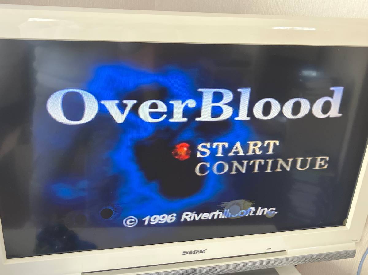 23-PS-127 プレイステーション オーバーブラッド OverBlood 動作品 PS1 プレステ1の画像2