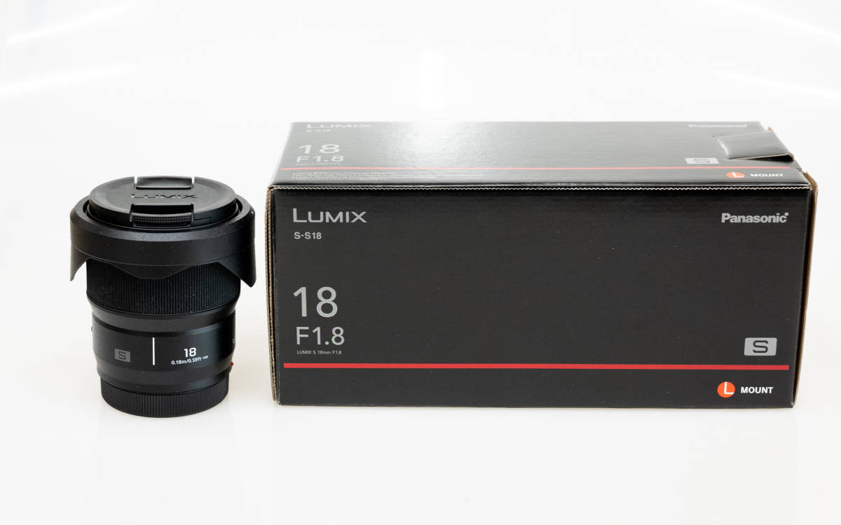 美品 Panasonic LUMIX S 18mm F1.8 S-S18 - 0