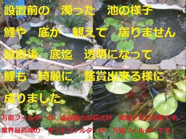 期待を 裏切らない 究極の濾過槽 サンドフィルター ダブルタワー 期待を 裏切らない 究極の濾過槽 サンドフィルター ダブルタワー