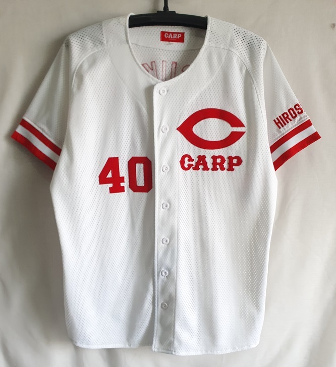 ヤフオク! - 広島東洋カープ 復刻ホームレプリカユニフォーム#40 達川...
