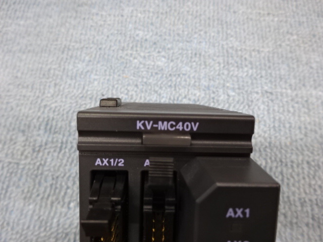 キーエンス KEYENCE KV-MC40V 4軸 位置決めモーションユニット 検索 KV