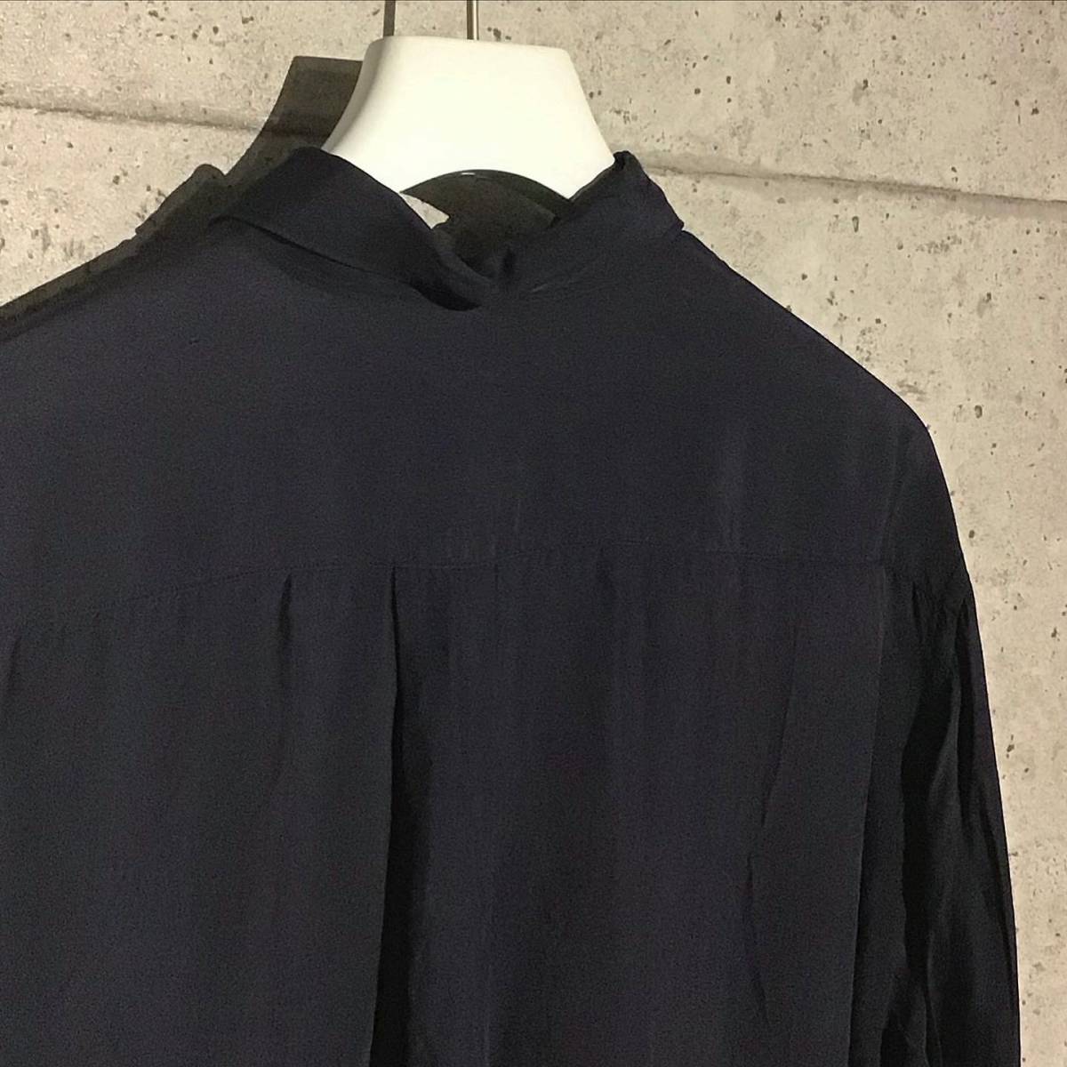 ONtheCORNER ITEM No.1066/COMMEdesGARCONS SHIRT コムデギャルソンシャツ ナイトローズ ナイロンブラウス 80's-90's size:M_画像6