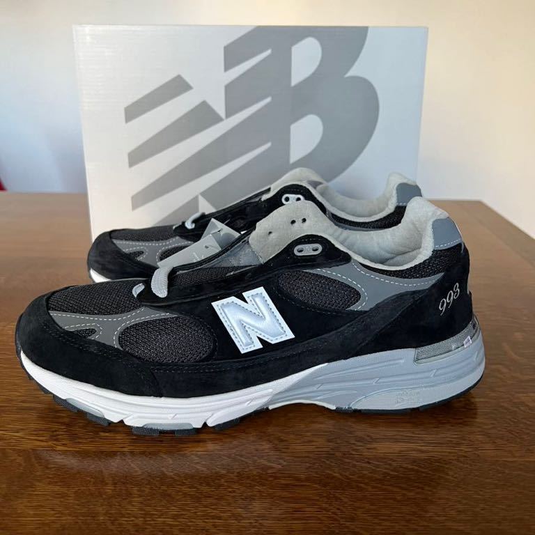 新品22年40週 製造 NEW BALANCE 993 BLACK MR993BK US9 5 27 5cm