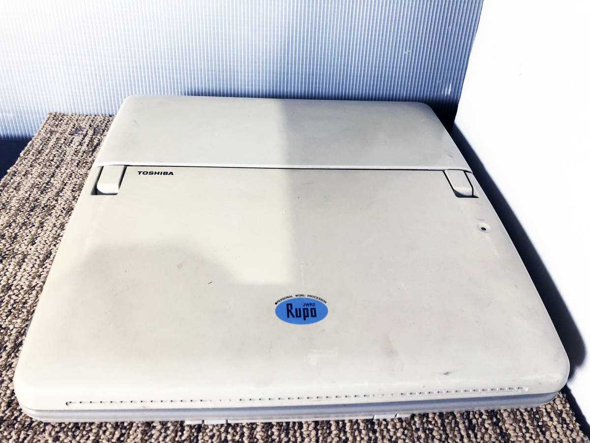 ★ジャンク扱い品 中古★通電OK☆TOSHIBA RUPO JWR2 ワープロ 東芝 ルポ【Rupo JWR2】BAGM_画像2