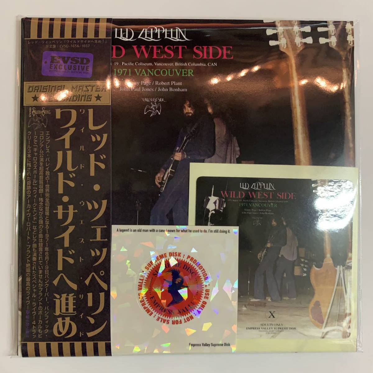 LED ZEPPELIN / WILD WEST SIDE 見本ボックス付-