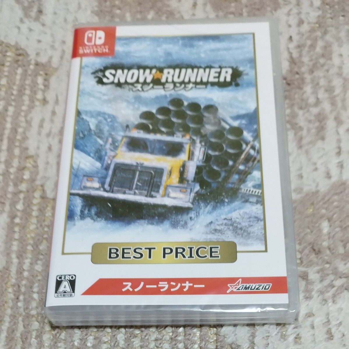 スノーランナー BEST PRICE Switch 新品 未開封 携帯用ゲームソフト