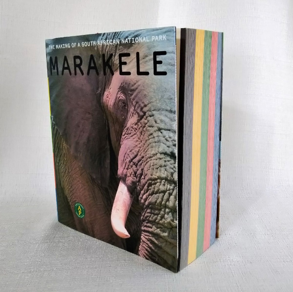 DVD付700ページ サファリ 野生動物 マラケレ国立公園 アフリカ洋書写真集 Marakele Making of a South African National Park アフリカゾウ_画像2