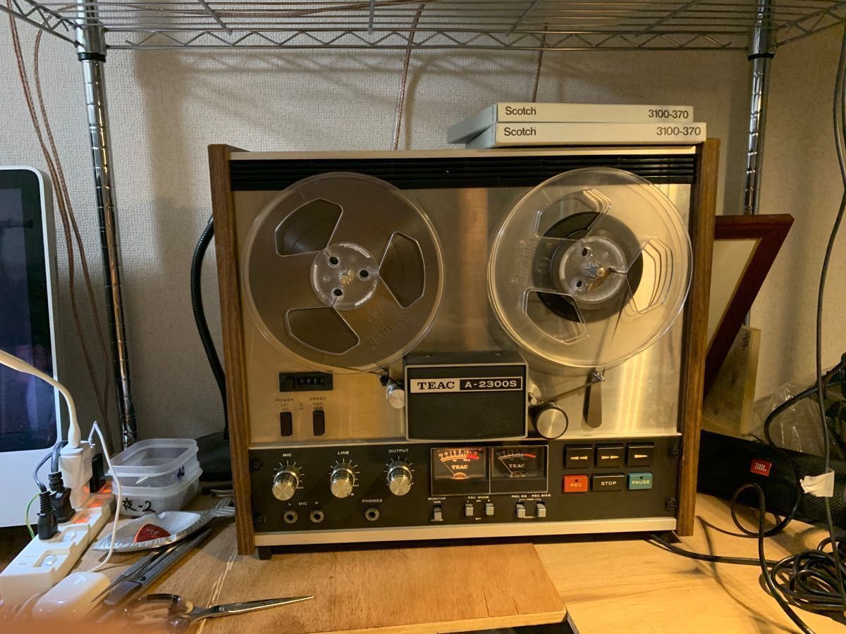 ドンと値下げしました 稼動品 TEAC 7インチオープンリールデッキA