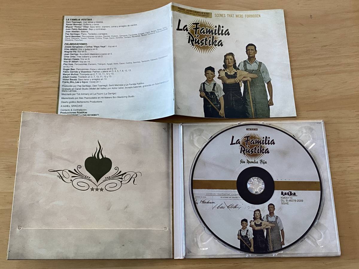La Familia Rustika Sin Rumba Fija 輸入盤CD 検:ラ ファミリア ルスティカ Rumba Funk Catalana Tango Bossa Nova Swing Blues ManuChao_画像3