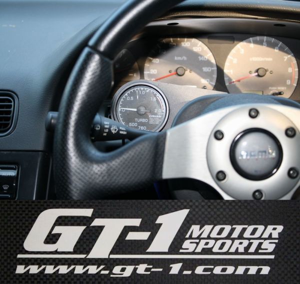 GT-1製Φ60メーター用コラムメーターパネル　ECR33　スカイライン　BCNR33　GT-R　R33専用品_画像1