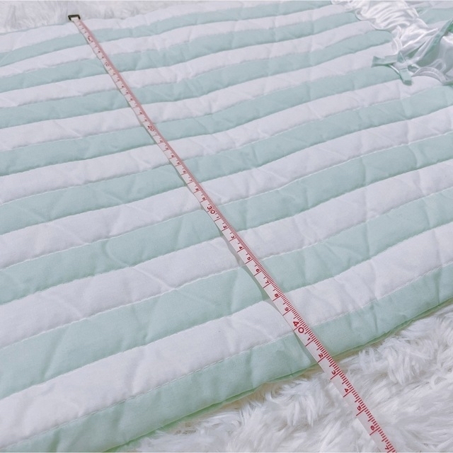  не использовался подушка покрытие зеленый довольно большой ... постельные принадлежности оборка окантовка Корея 