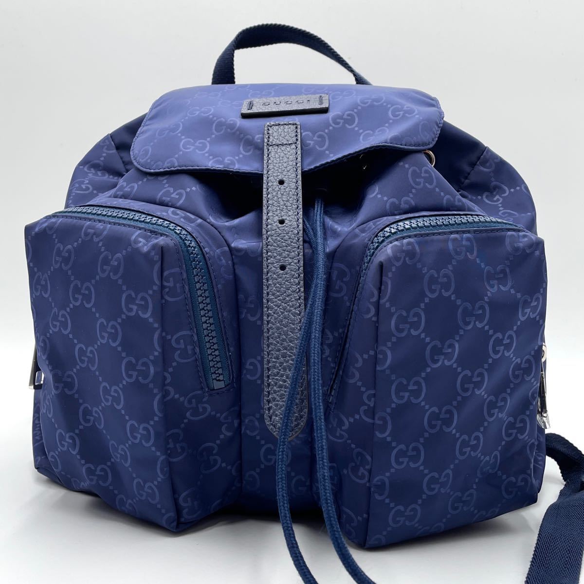 未使用○GUCCI グッチ リュック バッグパック 406361 グッチシマライト
