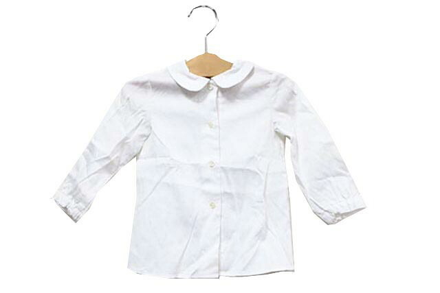[ used ]familiar Familia child clothes Kids blouse white girl 90cm. price cut 