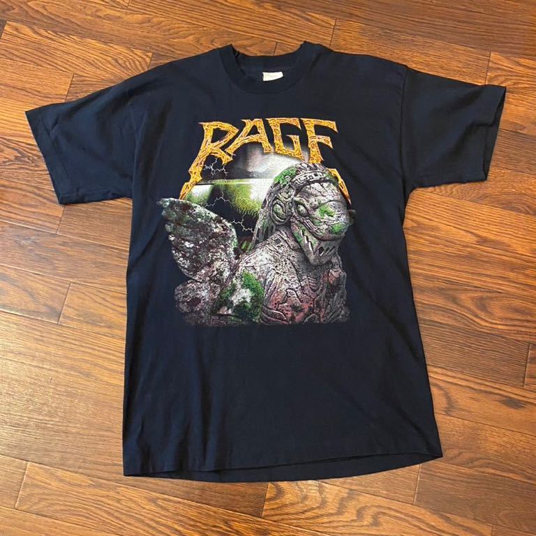 90s/RAGE レイジ/日本ツアー　Tシャツ/End of All days/IRON MAIDEN/Gamma Ray/METALLICA/Blind Guardian/OVERKILL/ANTHRAX/megadeth_画像2