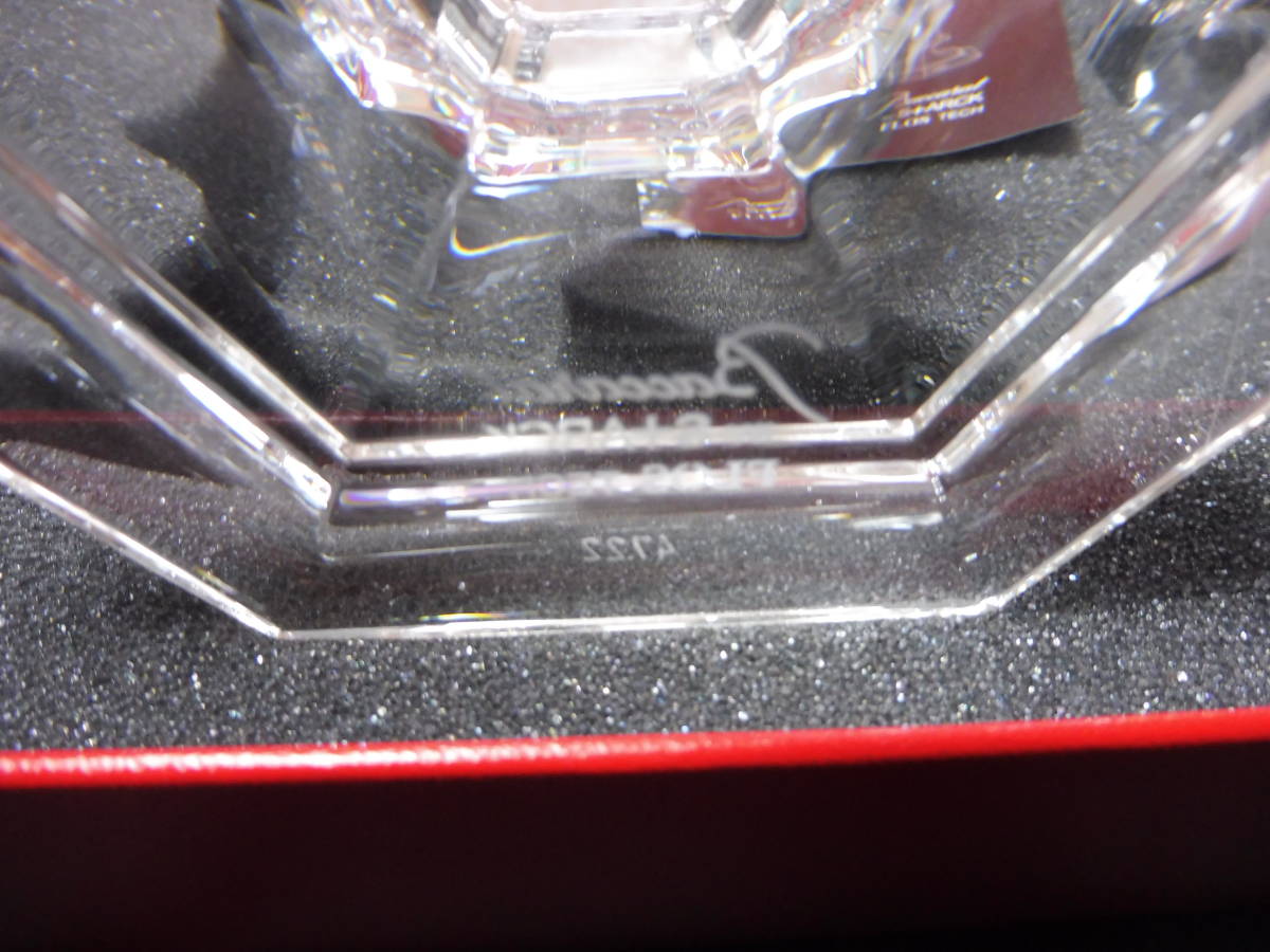 新品箱付 バカラ baccarat キャンドルスタンド アワファイヤー
