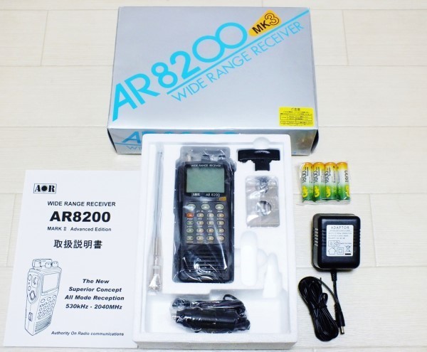 Yahoo!オークション - AOR AR8200 MK3 高機能オールモード 0.5 Yahoo!オークション - AOR AR8200 MK3 高機能オールモード 0.5