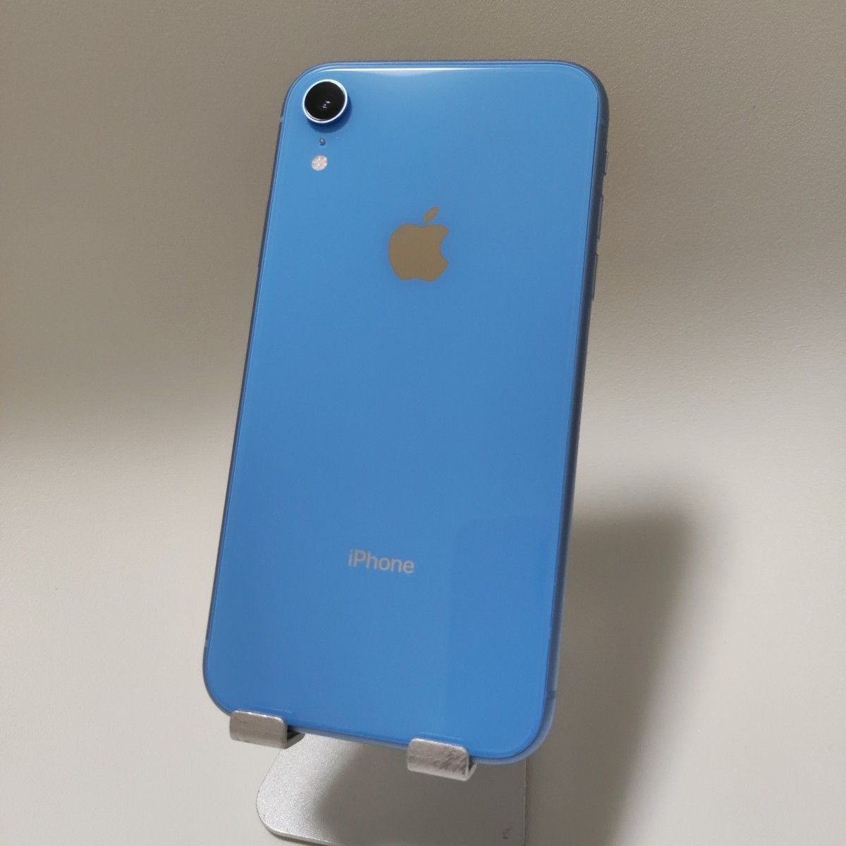 美品訳あり　Apple iPhone XR 64GB ブルー SIMフリー