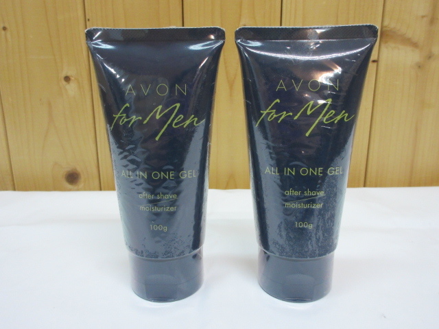 ★ RR2493 Неиспользуемый Avon Formen All -In -одно гель набор из 2 100G × 2 Avon Men's Face Wash / Shaving Увлажняющий бесплатную доставку ★