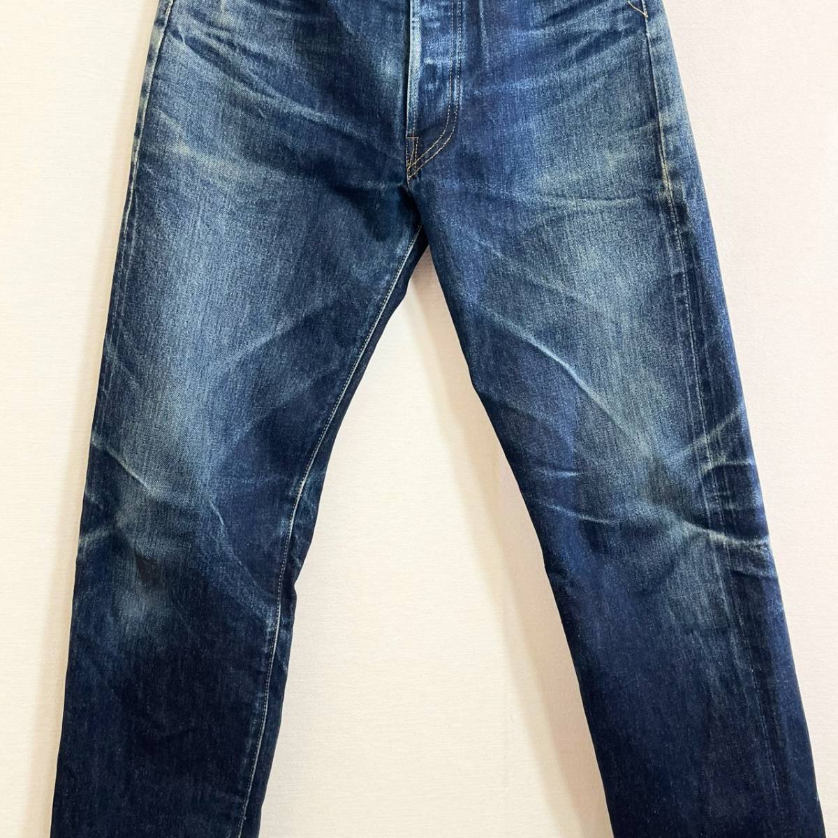 希少 《 バレンシア製 / 1998年製 / W29 》90s【 LEVI'S LVC 55モデル ヒゲ 蜂の巣 アメリカ製 デニム ジーンズ ビンテージ 】_画像5