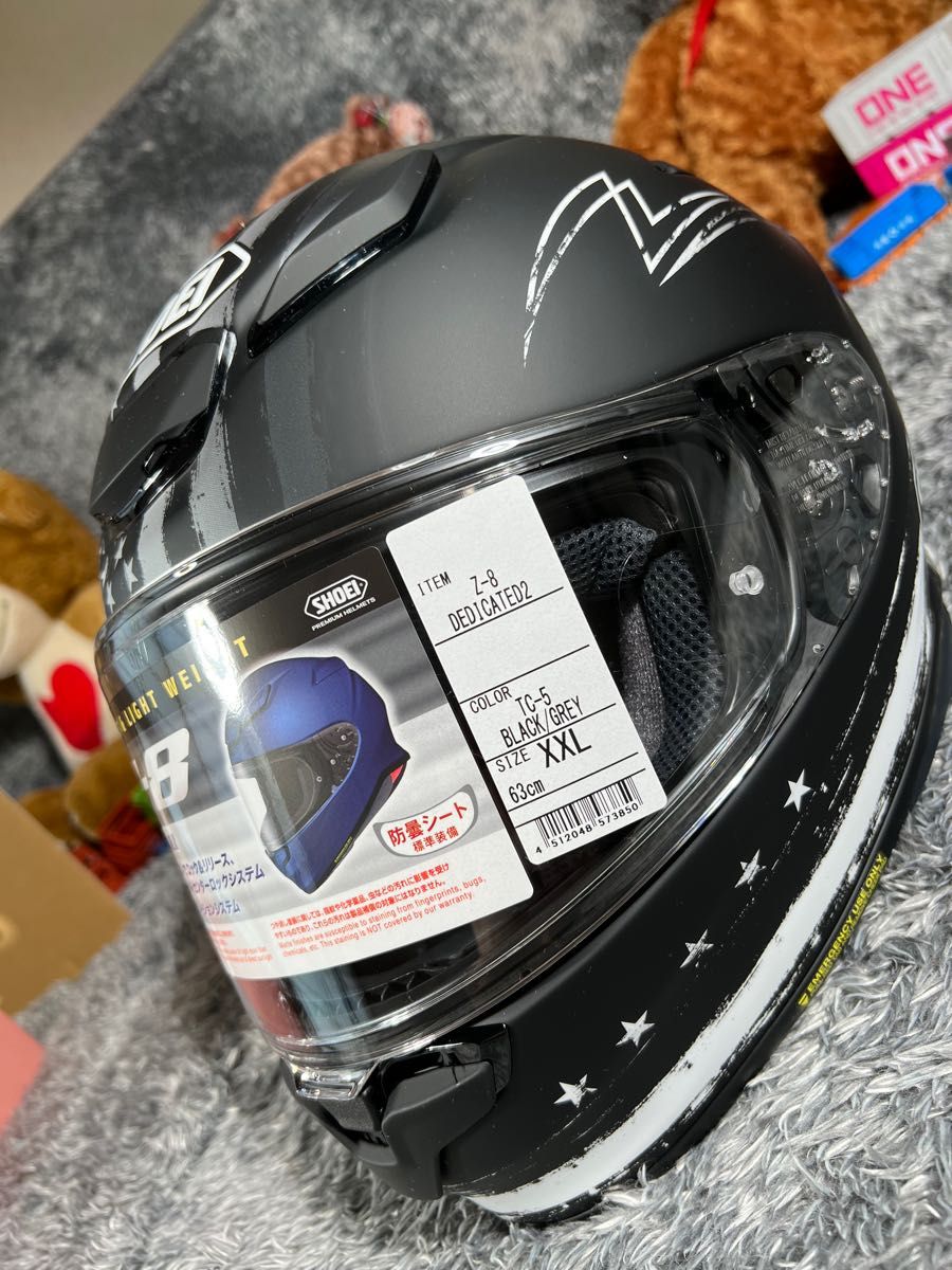 ショウエイ SHOEI Z-8 DEDICATED2 ゼット-エイト 新品未使用 ショウエイ SHOEI Z-8 DEDICATED2 ゼット-エイト 新品未使用