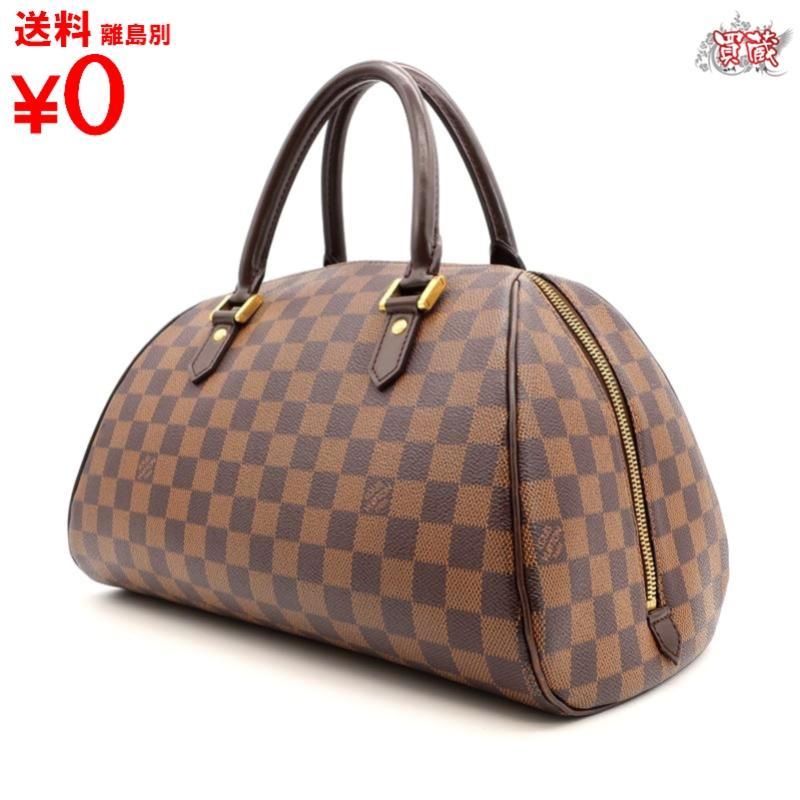 買蔵 LOUIS VUITTON ルイヴィトン リベラ MM ダミエ N41434 エベヌ