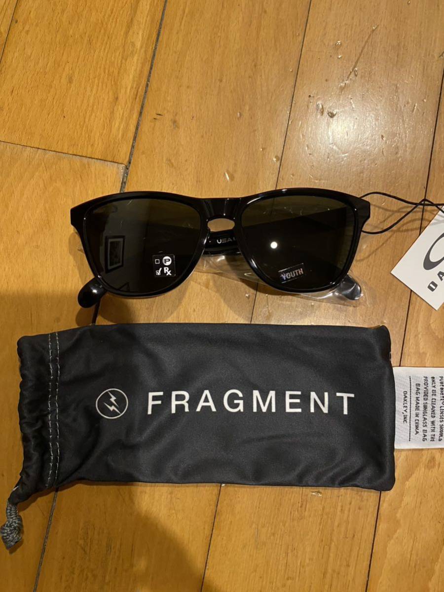 新品領収書付 OAKLEY FRAGMENT FROGSKINS XS 藤原ヒロシ GOODENOUGH SOPH uniform experiment オークリー サングラス_画像1