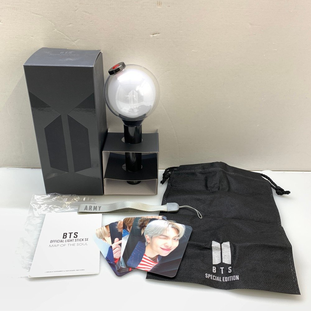 MIN[ secondhand goods ] BTS OFFICIAL LIGHT STICK MAP OF THE SOUL ARMY BOMB (84-230204-YF-12-MIN)