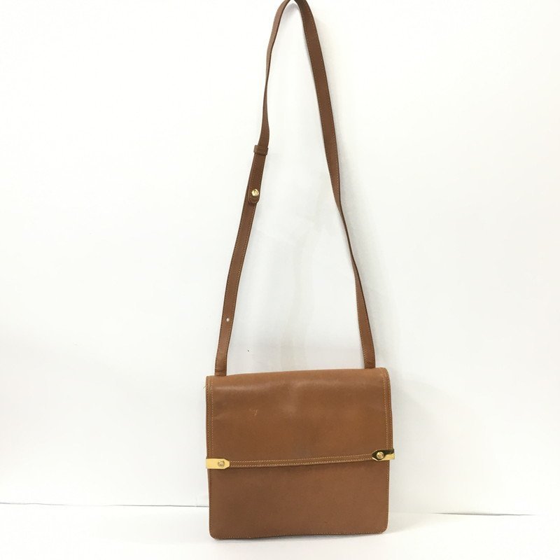 TEI【中古品】 LOEWE オールド レザーショルダーバッグ ロエベ キャメル 〈180-230209-TS-11-TEI〉_画像1