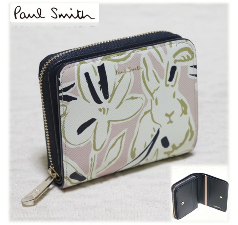 品質満点 新品【Paul SMITH 定期入れ Smith ポールスミス ポールスミス