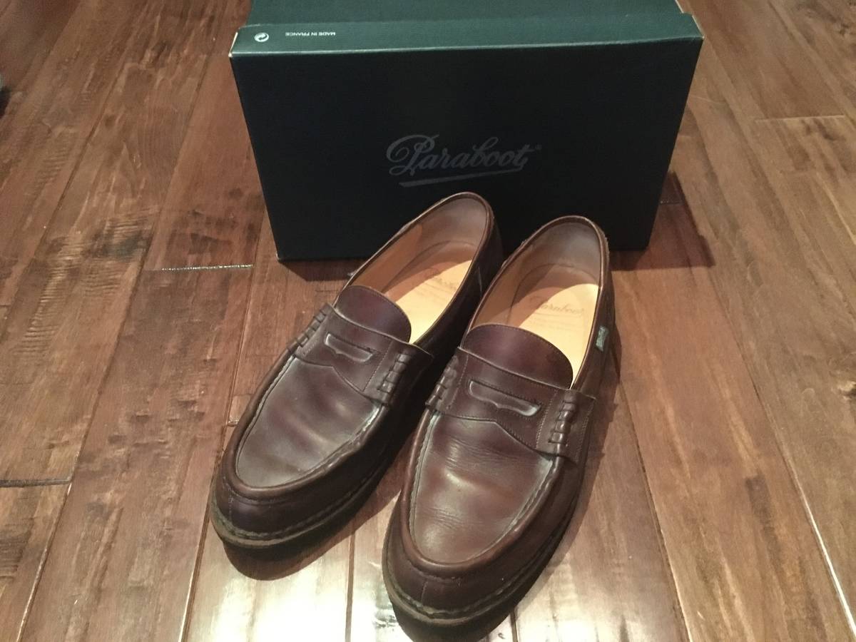 パラブーツ ローファー PARABOOT / REIMS / MARCHE サイズ 11 ユーズド_画像1